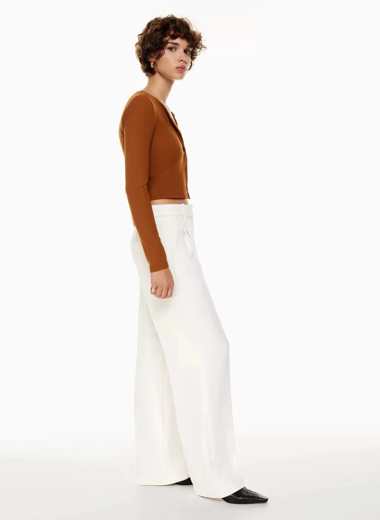 HIGH WAIST TAILORED WIDE LEG PANTS BUY 2 Free shipping