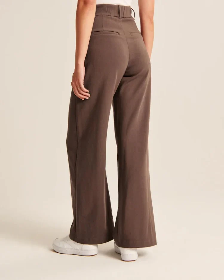 HIGH WAIST TAILORED WIDE LEG PANTS BUY 2 Free shipping